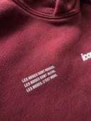  Ardene x Roses FC MADESOFT™ Fleece Hoodie Burgundy