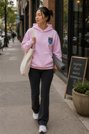 HOODIE EMBLÈME ROSES - UNISEXE