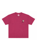 T-SHIRT MOTIF «BLOOM» - BOURGOGNE – UNISEXE