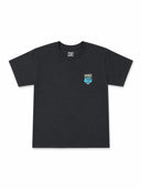 T-SHIRT EMBLÈME ROSES POUR JEUNES - NOIR