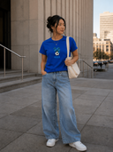 GIRL CRUSH X ROSES T-SHIRT BRODERIE
