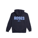 HOODIE EMBLÈME ROSES - UNISEXE