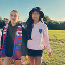 HOODIE EMBLÈME ROSES POUR JEUNES