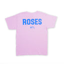 T-SHIRT EMBLÈME ROSES POUR JEUNES